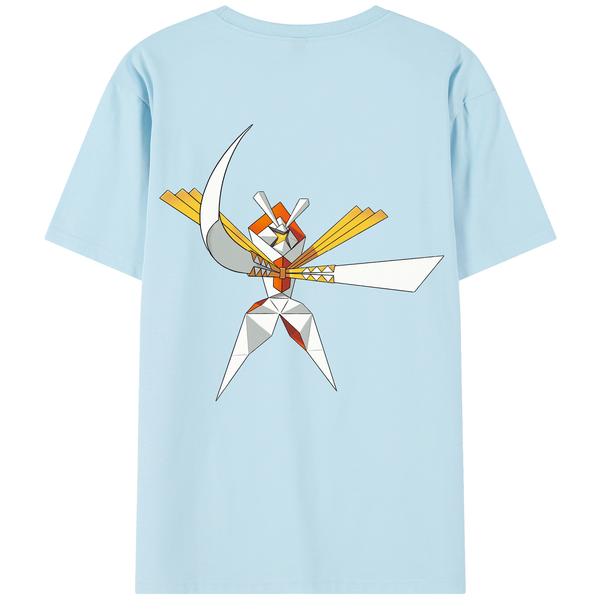 （画像用） ポケットモンスター Pokémon 綿100％半袖Tシャツ（背面プリント）